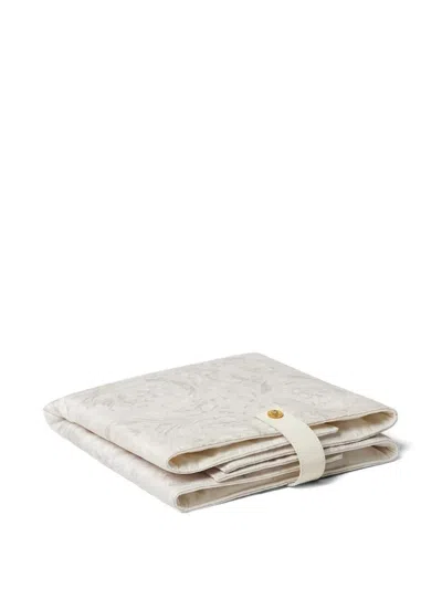 Versace Snap-button Changing Mat In Neutral