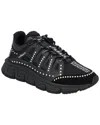 Versace Trigreca Sneaker Studs In Black