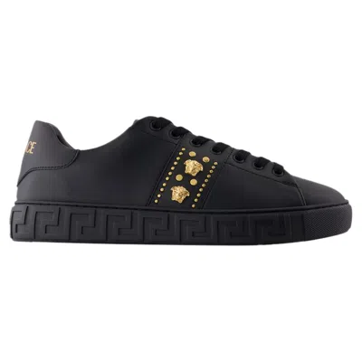 Versace Sneakers -  - Leather - Black
