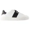 Versace Sneakers -  - Leather - White In White