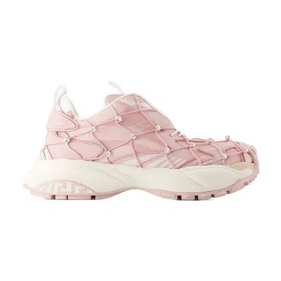 Versace Sneakers In Pink