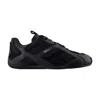 Versace Logo Sneaker In Black