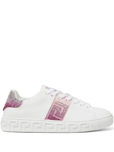 Versace Sneakers In White