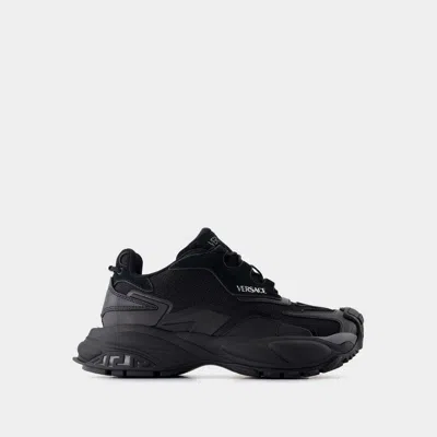 Versace Sneakers In Black