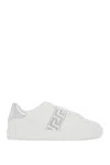 Versace Greca Embroidered Low-top Sneakers