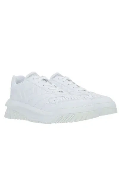 Versace Sneakers In Optical White