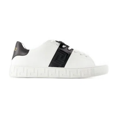 VERSACE SNEAKERS VERSACE LEATHER WHITE