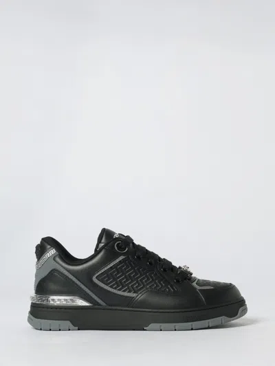 Versace Sneaker With Greek In Black