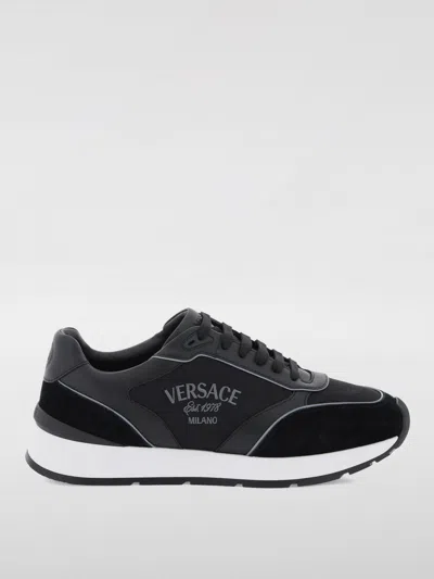 Versace Trainers  Men Colour Black