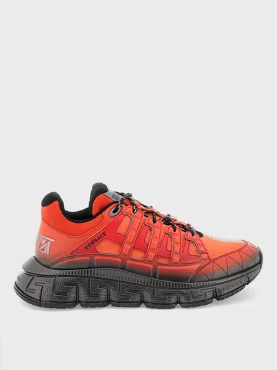 Versace Trainers  Men Colour Red