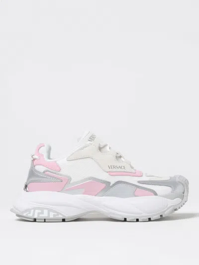 VERSACE SNEAKERS VERSACE WOMAN COLOR WHITE,G64616001
