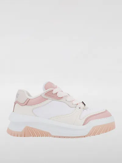 VERSACE SNEAKERS VERSACE WOMAN COLOR WHITE,F81045001