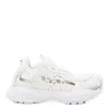 Versace Panelled White Sneakers With Cut-out Detailing In White