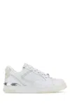 Versace Sneakers With Embossed Logo In White