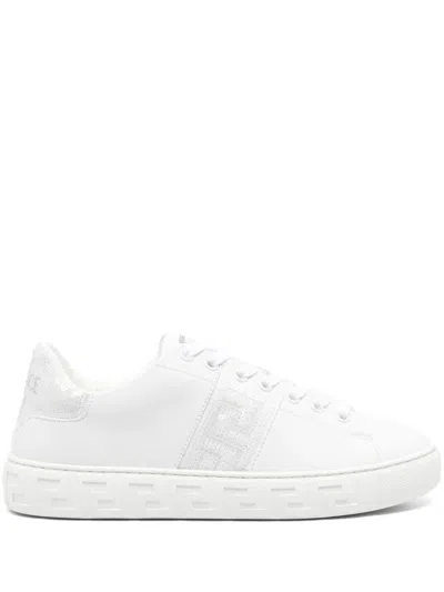 Versace Sneakers In White