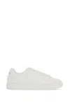 Versace Greca Responsible Faux Leather Sneakers In White