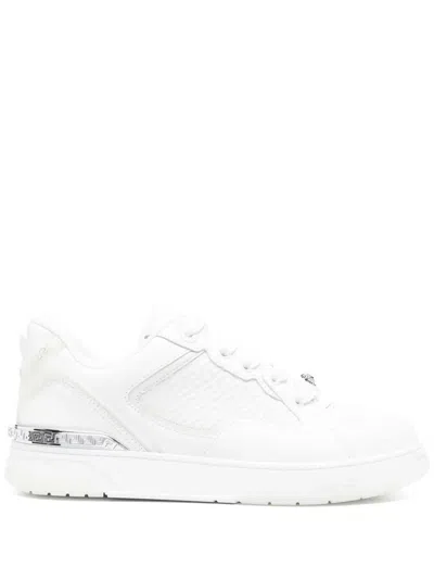 VERSACE VERSACE SNEAKERS WITH EMBOSSED LOGO