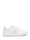 Versace 'greca Crystal Sneakers In White