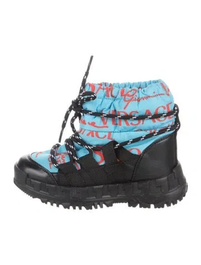 Pre-owned Versace Babies' Snow Boots In Multi