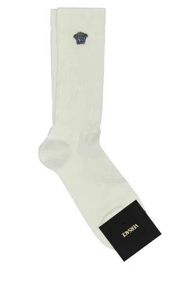 Versace Socks In White
