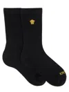 Versace Socks With Logo In Black