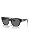 Versace Men's Low Bridge Fit Sunglasses Ve4457f In 黑色