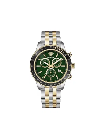 Versace Sport 44mm In Metallic