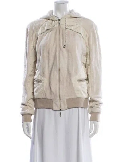 Pre-owned Versace Sport Bomber Jacket In Neutral