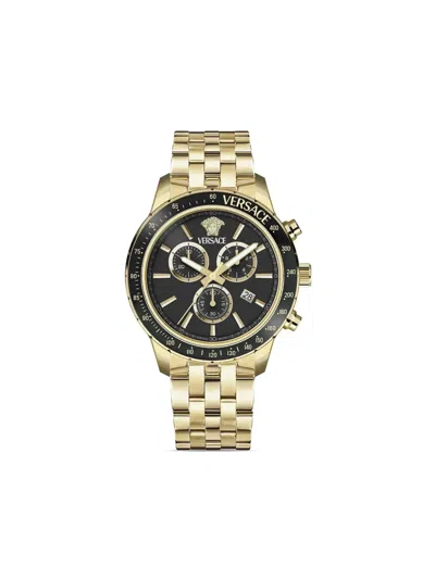 Versace Sport Chrono 44mm In Gold