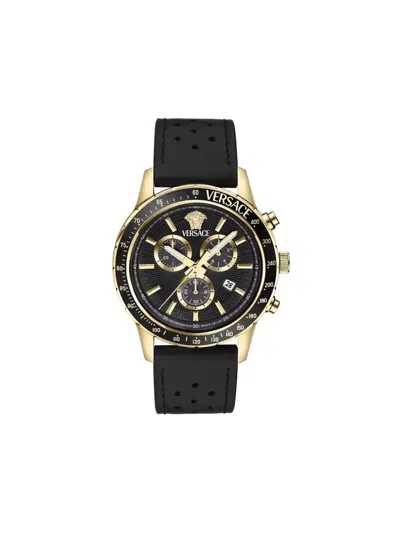 Versace Sport Chrono 44mm In Black