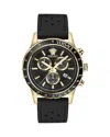 Versace Sport Chrono 44mm In Black/black
