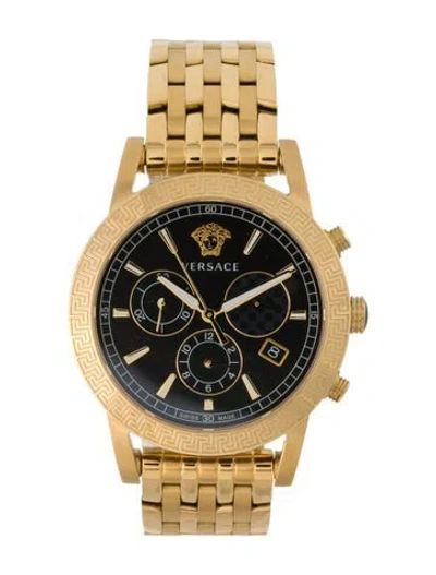 Pre-owned Versace Sport Tech Watch, 40mm In Multi