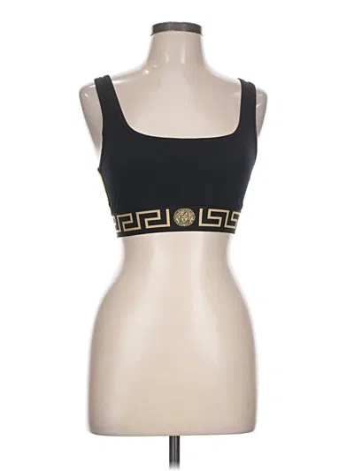 Pre-owned Versace Sports Bra In Gold