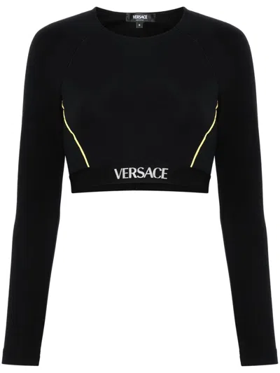 VERSACE VERSACE SPORTS TOP WITH LOGO BAND