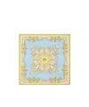Versace Spring Barocco Printed Silk Scarf In Multi