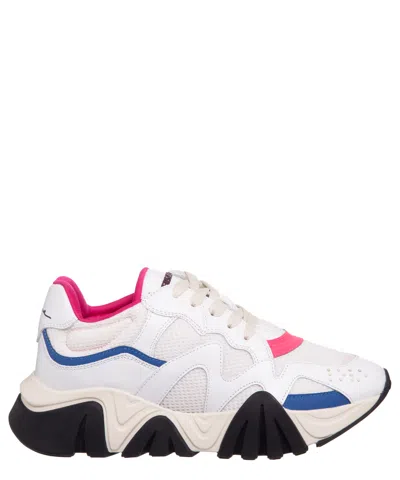 Versace Squalo Sneakers In White