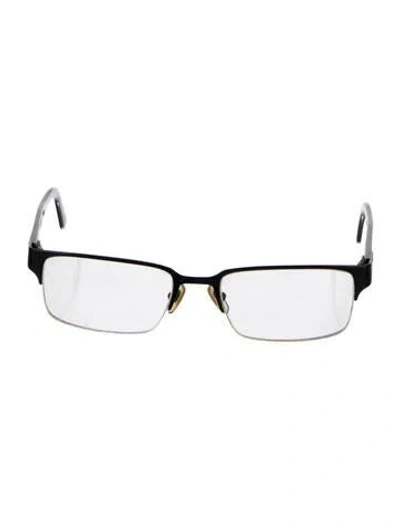 Pre-owned Versace Square Eyeglasses In Multi