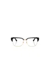 Versace Square Frame Flat Mirror In Black