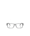 Versace Geometrically Framed Flat Mirror In Gray