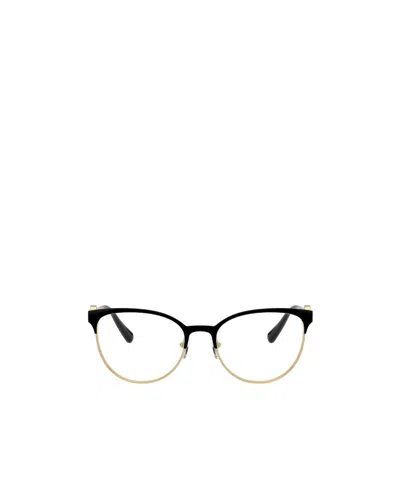Versace Square-frame Glasses In Black