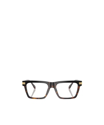 Versace Square-frame Glasses In Black