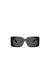 Versace Square-frame Sunglasses In Black