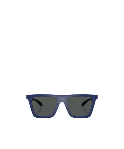 Versace Square-frame Sunglasses In Black