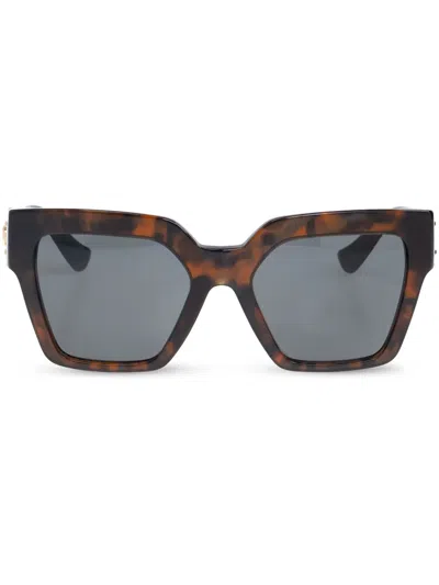 VERSACE SQUARE-FRAME SUNGLASSES