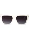 Versace Square-frame Sunglasses In White