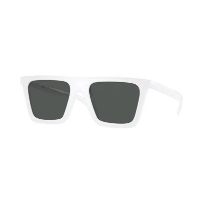 VERSACE SQUARE FULL RIM, WITH A TROPICAL FULL YELLOW FRAME AND DARK GREY LENS.