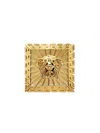 Versace Medusa Signet Band Ring In Gold