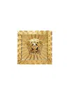 Versace Medusa Signet Band Ring In Gold