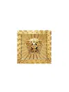 Versace Medusa Signet Band Ring In Oro