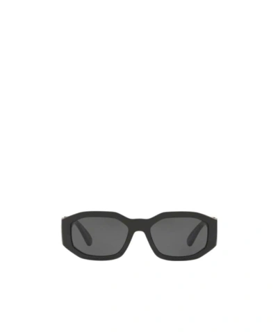 Versace Square Sunglasses In Black